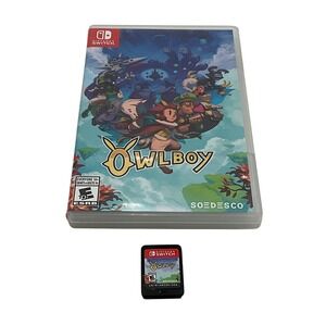 Nintendo Switch - Owlboy (2017) Fantasy Adventure Standard Edition Game CIB